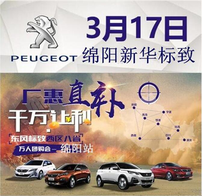 廠惠直補 千萬讓利-東風(fēng)標(biāo)致萬人團購會